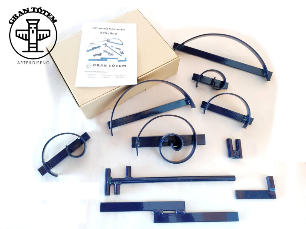 Kit Completo Gran Tótem de 10 piezas para herrería artística