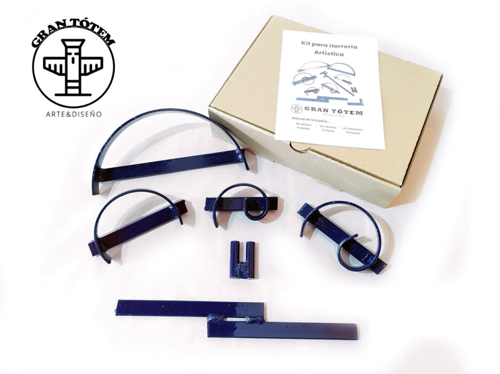 Kit Básico Gran Tótem de 6 piezas para herrería artística